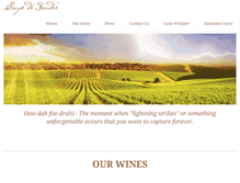 Tablet Screenshot of coupdefoudrewine.com